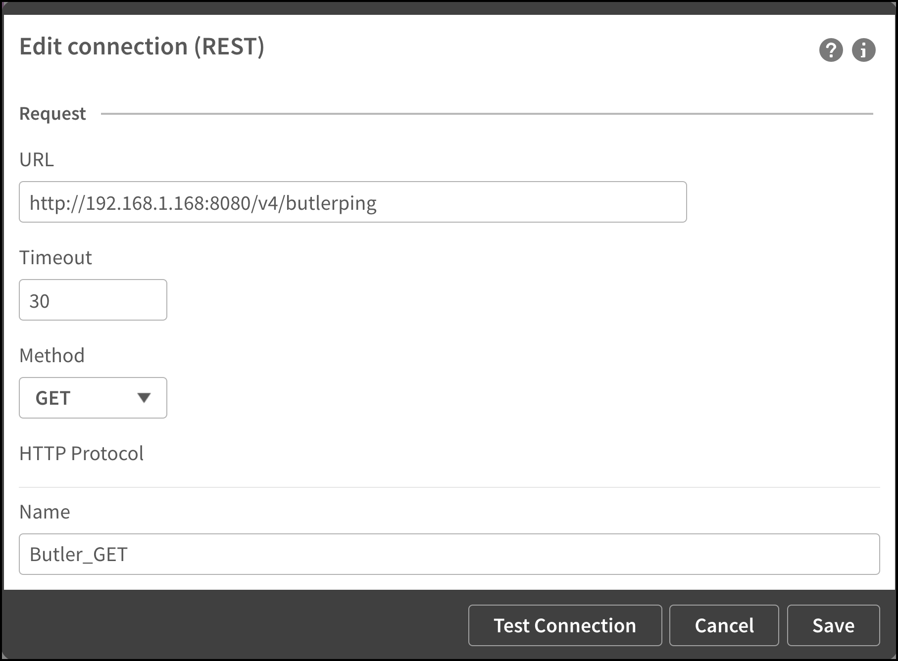GET data connection part 1